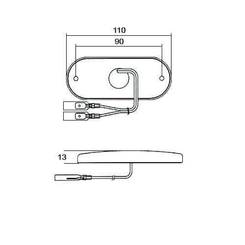 JOKON LED ÄÄRIVALO 12V - Image 2