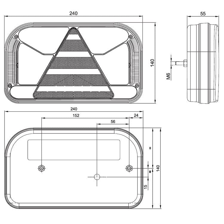 LED TAKAVALO 12-24V VASEN - Image 2