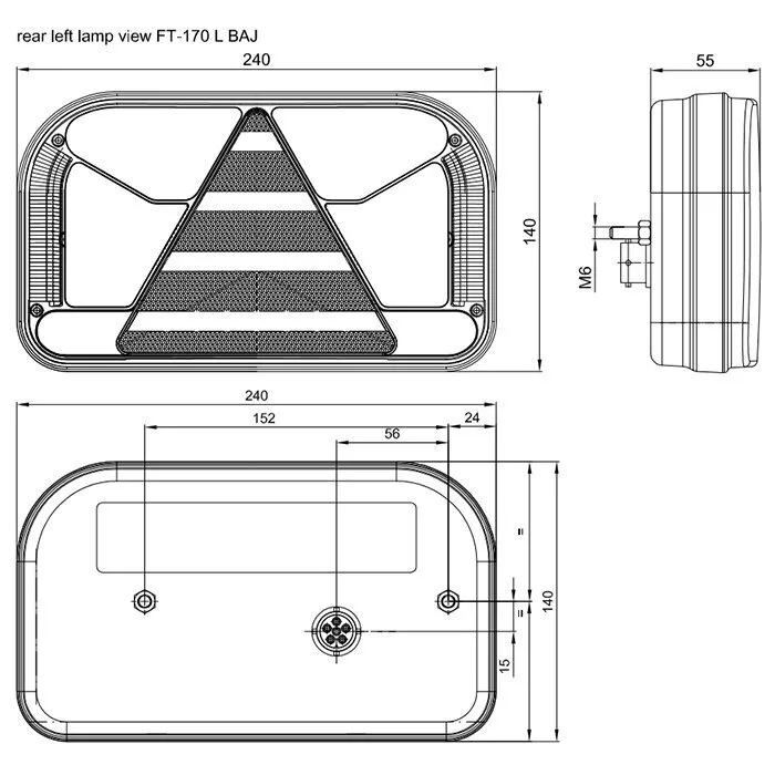 LED-TAKAVALO 6-NAP. VASEN - Image 2