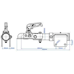 PYÖRIVÄ KUULAKYTKIN 1700KG - Image 2