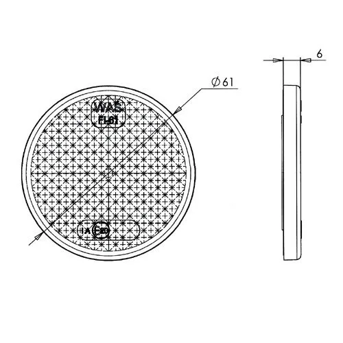 TARRAHEIJASTIN 61MM KIRKAS - Image 3